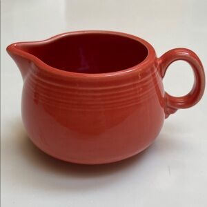 Fiesta Ceramic Creamer persimmon